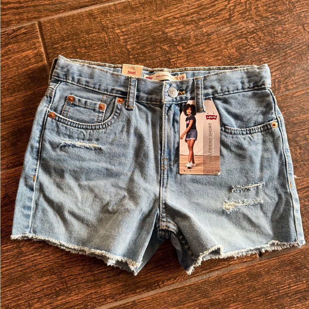 Levi's kids girls 12 reg girlfriend shorts
